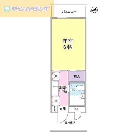 西船本郷マンションの物件間取画像